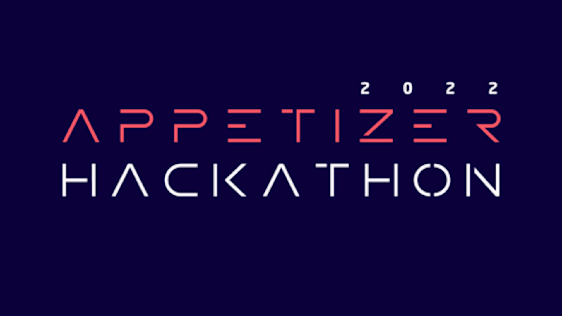 Logo for Appetizer Hackathon 2022